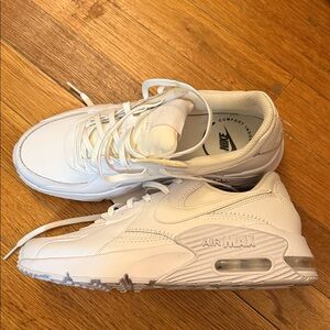 Nike Air Max White Athletic Shoes
